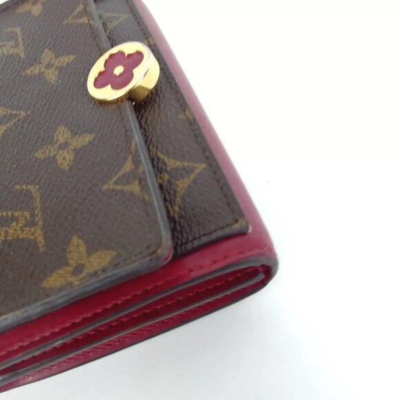 Authentic LOUIS VUITTON M64588 Portefeiulle Flor Compact SP4127 wallet - Picture 7 of 11